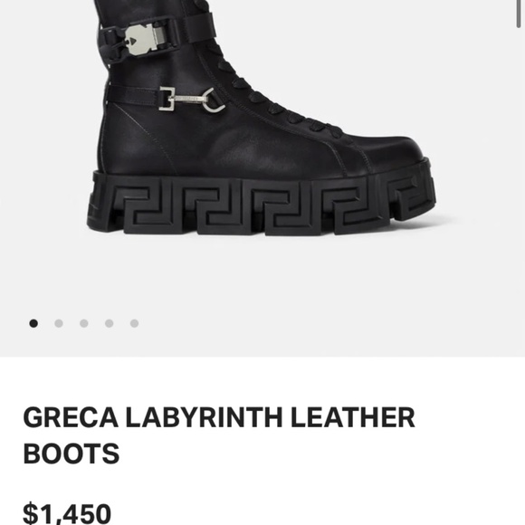 Versace boots main image 4